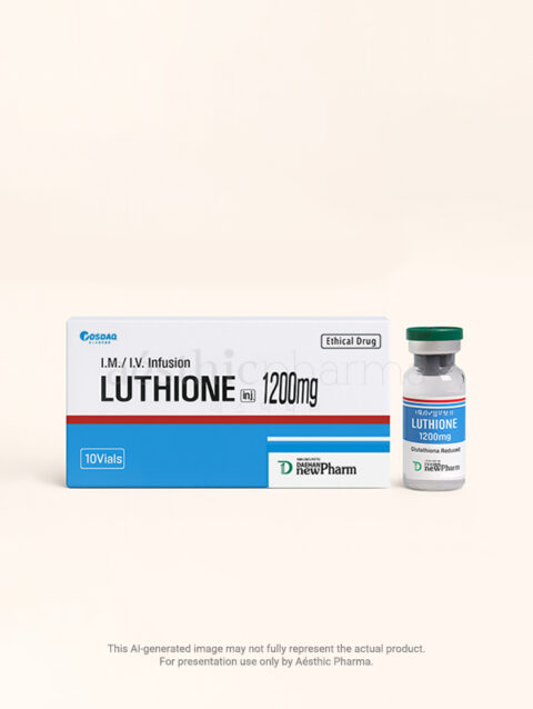 Luthione Glutathione 1200mg 10 Vials