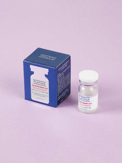 Platina Glutathione 6.0 Mesotherapy Skin Booster Hydration and Radiance 10 Vials x 5ml