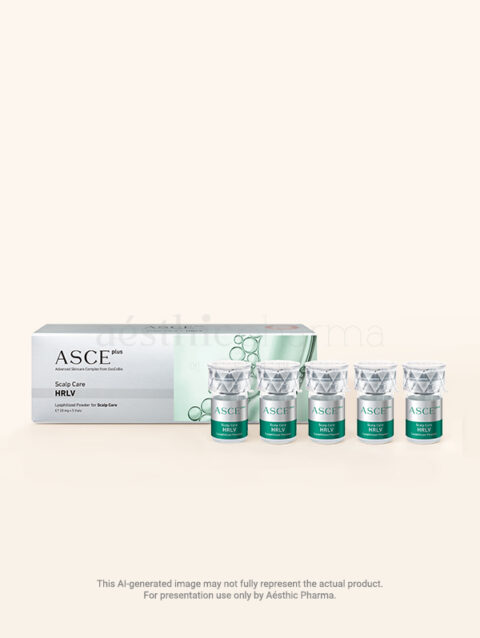ASCE+ HRLV Exosome Mesothearapy Hair and Scalp 5 Vials × 20 mg