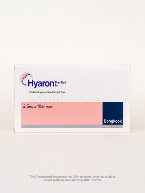 Hyaron Sodium Hyaluronate 10 Syringes X 2.5 ml