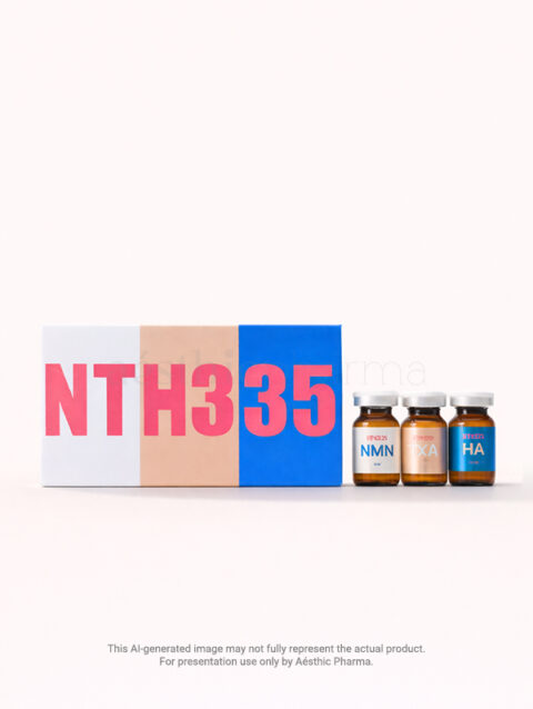 Kuber Science NTH335 Mesotherapy Skin Booster Cocktail 1 Set: 3ml x 3 Vials