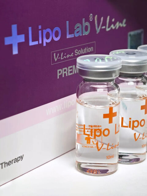 Lipo Lab V-Line Mesotherapy Fat Dissolvers 5 Vials x 10ml